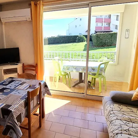 T2 Climatisé, Piscine, Parking, à 30m De La Mer, Pour 5 Pers, Terrasse Orientée Sud - Fr-1-607-100 Apartamento Agde