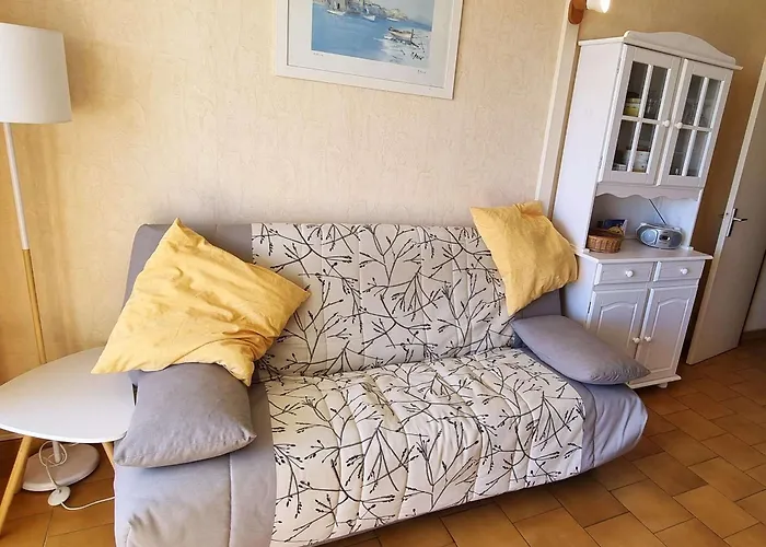 T2 Climatise Avec Piscine Et Parking A 20m De La Mer, Pour 5 Pers - Fr-1-607-100 * آجد